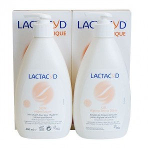Lactacyd femina soin intime lavant quotidien flacon pompe 2x400ml