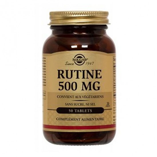 Solgar Rutine 500mg 100 comprimés