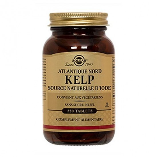 Solgar Kelp Source Naturelle d'Iode 250 tablets