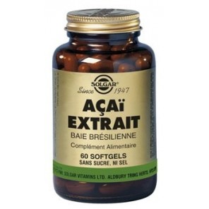 Solgar Açaï extrait 60 gélules