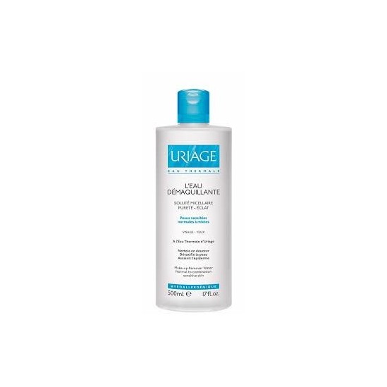 Uriage L'eau démaquillante peaux normales à mixtes 500ml
