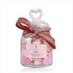 Tentation cadeau de Noël set savon au lait de brebis Romantic Dreams