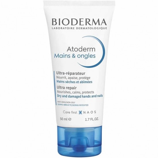 Bioderma Atoderm mains & ongles sèches et abîmées 50ml