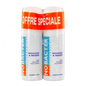 Nobacter mousse à raser 150ml x2