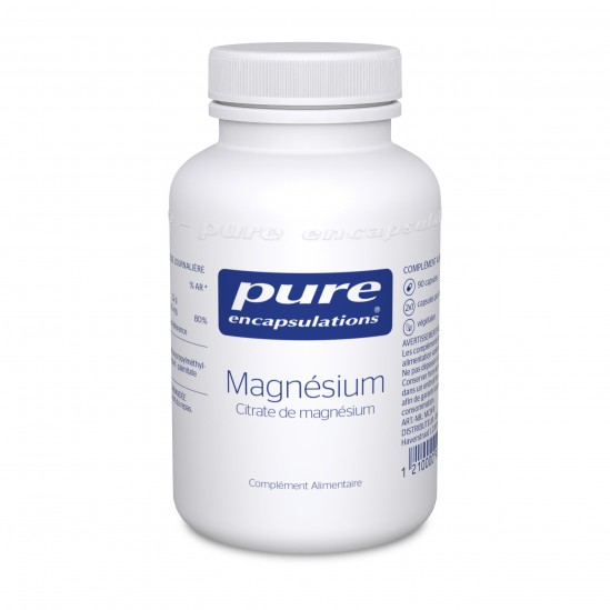 Pure encapsulations citrate de magnésium