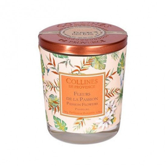 Collines de provence bougie parfumée fleurs de la passion 180g
