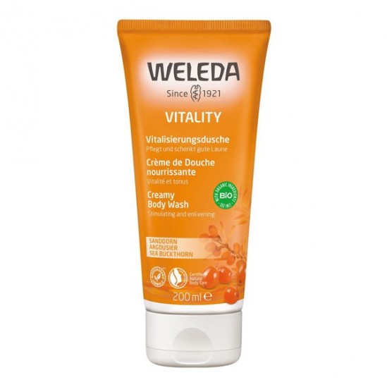 Weleda crème de douche nourrissante argousier 200ml