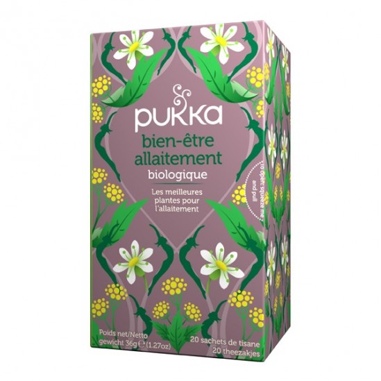 Pukka bien-être allaitement 20 sachets de tisane