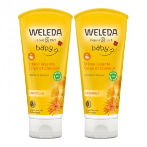 Weleda Baby crème lavante corps et cheveux lot de 2 x 200ml