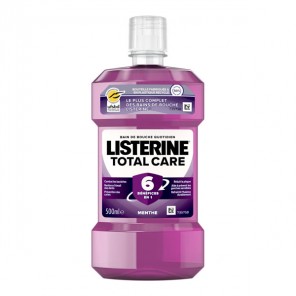 Listerine Total Care Bain de bouche menthe 500ml