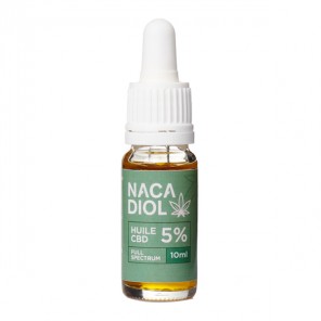 Nacadiol huile cbd 5% 10ml