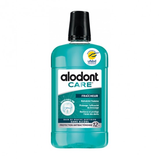 Alodont care fraîcheur bain de bouche quotidien 500ml