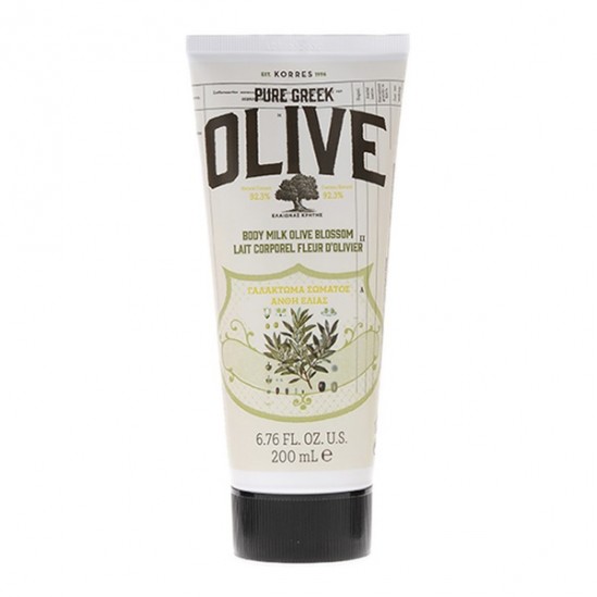 Korres olive lait corps fleur d'olivier 200ml