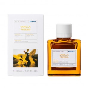 Korres vanille freesia eau de toilette 50ml
