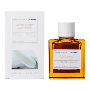 Korres apothecary wild rose eau de toilette 50ml