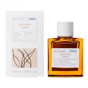 Korres saffron orris eau de toilette 50ml