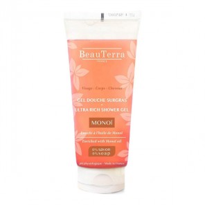 Beauterra gel douche surgras verveine citron 100ml
