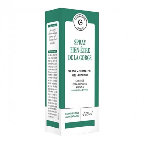 Giphar spray bien-être de la gorge 15ml
