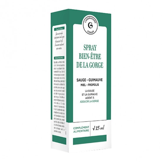 Giphar spray bien-être de la gorge 15ml