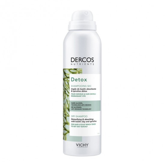 Vichy dercos nutrients shampooing sec detox aéros 150ml