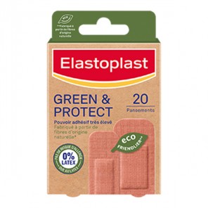 Elastoplast green & protect 20 pansements