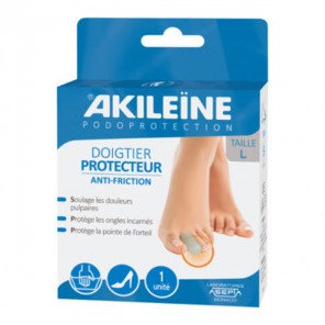 Akileïne Podoprotection doigtier protecteur anti-friction taille L