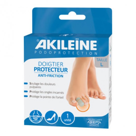 Akileïne Podoprotection doigtier protecteur anti-friction taille L