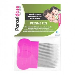 Parasidose peigne à poux fin