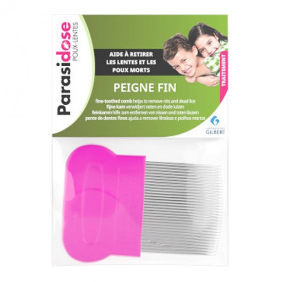 Parasidose peigne à poux fin