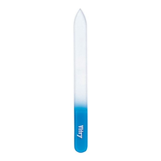 Vitry lime en verre bleu
