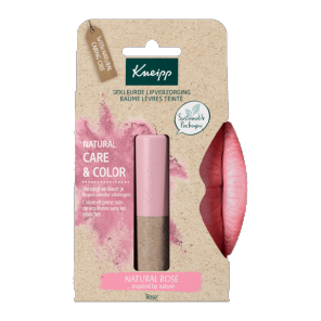 Kneipp baume à lèvres teinté natural rose 3.5g