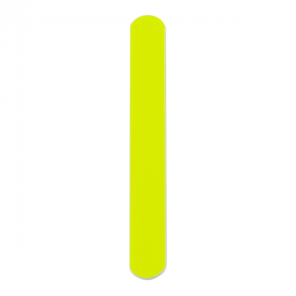 Vitry lime à ongles Mylar jaune fluo grain 320