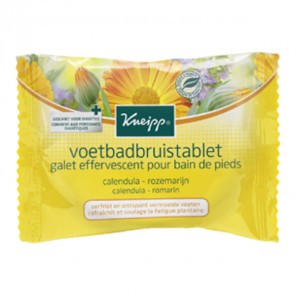 Kneipp galet effervescent pour bain de pieds calendula et romarin 80g