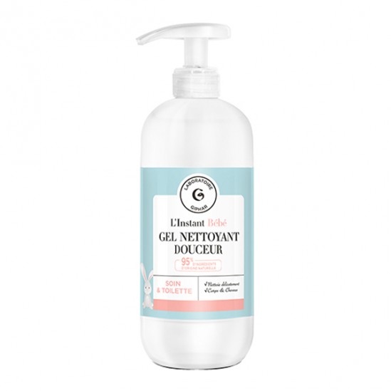 Giphar instant bébé gel nettoyant douceur 500ml