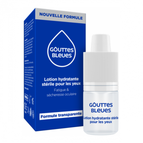 Perrigo gouttes bleues lotions hydratantes stérile yeux 10ml