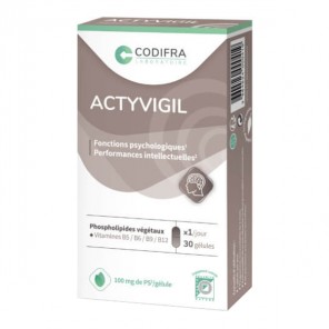 Codifra actyvigil 30 gélules