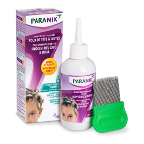 Paranix shampooing traitant anti-poux 200ml + peigne