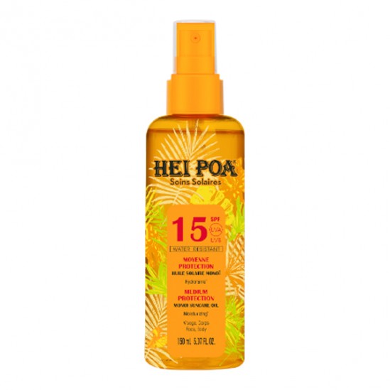 Hei poa huile sèche au monoi tiaré spf15 150ml