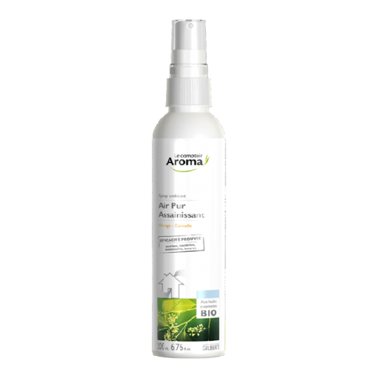 Le comptoir aroma air pur spray assainissant orange-cannelle 200ml
