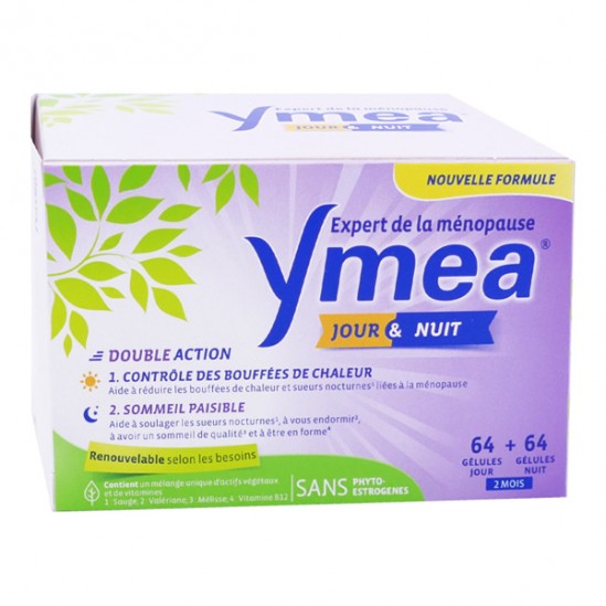 Yméa expert ménopause jour & nuit 128 gélules