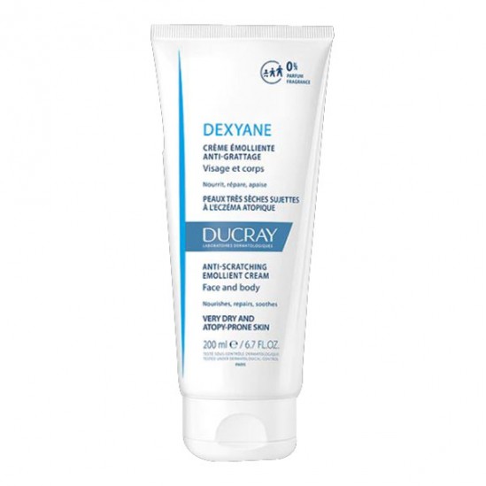 Ducray dexyane crème émolliente anti-grattage 200ml