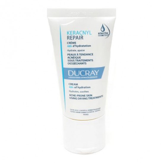 Ducray Keracnyl Repair Crème 48h d'Hydratation 50ml
