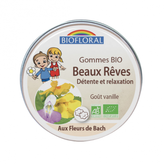 Biofloral enfants Beaux rêves - 45 gommes