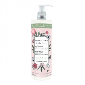 Berdoues mille fleurs lait corps 400ml