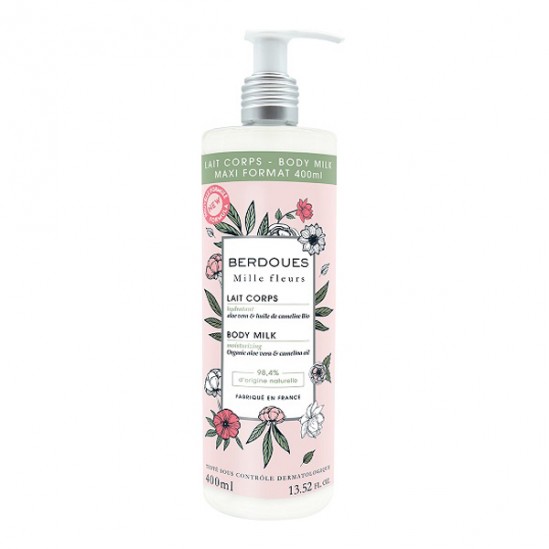 Berdoues mille fleurs lait corps 400ml