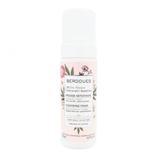 Berdoues mille fleurs mousse nettoyante 150ml