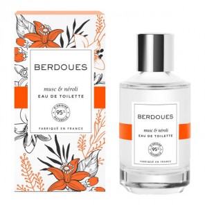 Berdoues eau de toilette musc & néroli 100ml