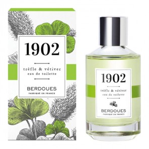 Berdoues eau de toilette trèfle & vétiver 100ml