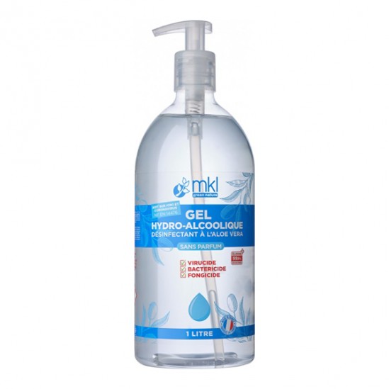Mkl gel hydroalcoolique mains 1L