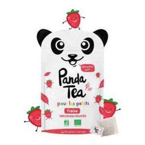 Panda tea infusion enfants fraise 28 sachets
